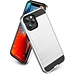 For Apple For Apple iPhone 14 PRO 6.1" Brushed Metallic Design Hybrid Case Cover