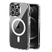 For Apple For Apple iPhone 14 6.1" Thick Transparent Magnetic Circle Shockproof Hybrid