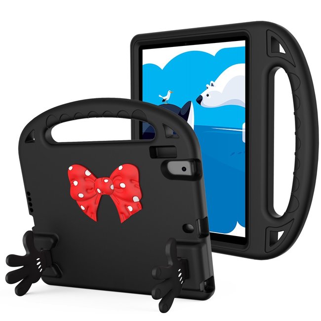 For Apple For Apple iPad 9.7 inch Bow Hands Kickstand Tablet Case Cover