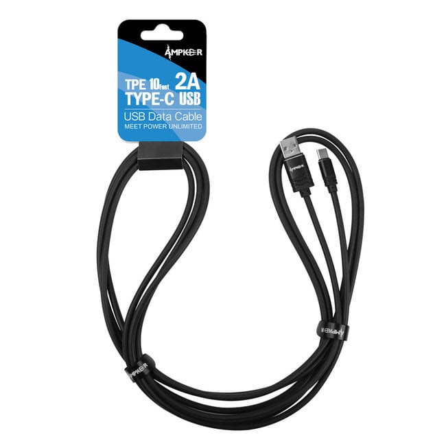 Ampxker Loose 10 Feet USB to TYPE C Cable
