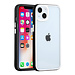 For Apple For Apple iPhone 14 6.1" High Quality Transparent Colored Bumper Hybrid Case Cover