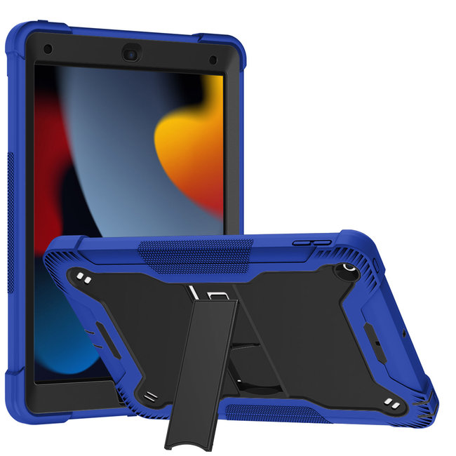 For Apple For Apple iPad A16 2025 / iPad 10th Gen 2022 Tough Tablet Strong Kickstand Hybrid Case Cover