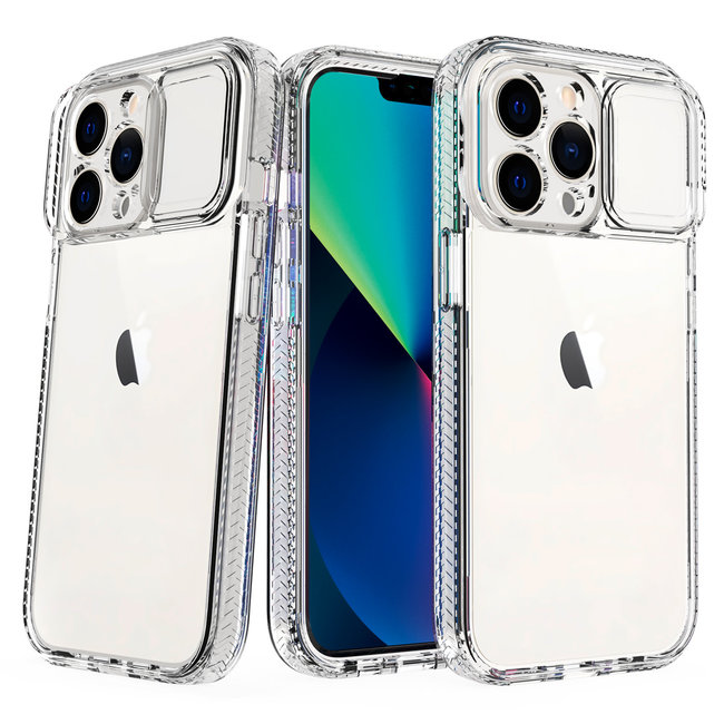 For Apple For Apple iPhone 11 (XI6.1) Pure Transparent Thick Hybrid Camera Case Cover