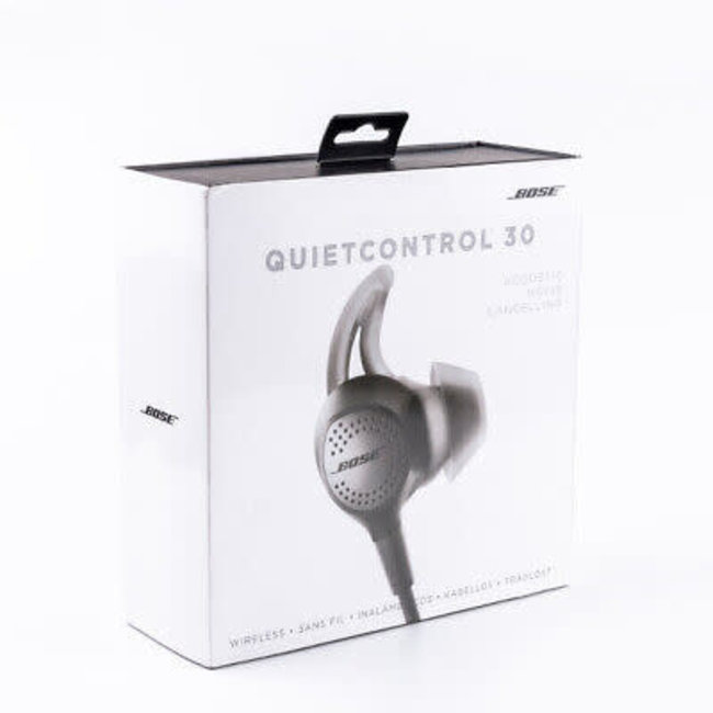 Techy Bose QuietControl 30 Wireless Noise Cancelling Headphones Open Box
