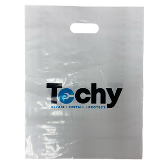 Techy Techy Plastic Bag 16'' 12'' (10 Pack)