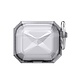 For Apple For AirPods Pro2 (2022 2nd Version) 3mm Thick Transparent TPU with Colored Edge Case Cover