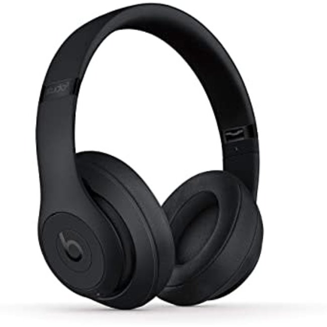 Beats Studio3 Wireless Noise Cancelling Headphones with Apple W1 Headphone Chip Black/ Black Open Box