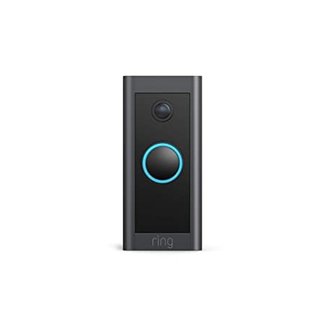 Techy Ring Video DoorBell Black Wired Pre Owned
