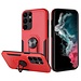 For Samsung For Samsung Galaxy S23 Plus Tough Strong Dual Layer Flat Magnetic Ring Stand Case Cover