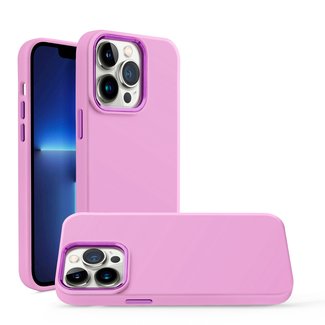 For Apple For Apple iPhone 12 Pro Max 6.7 Premium LIQUID Silicone with Metal Buttons and Camera Edges Case Cover