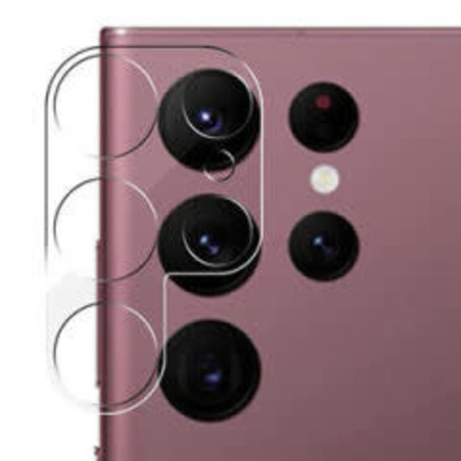 Techy Tempered Glass For Samsung Galaxy S23 Camera Lens