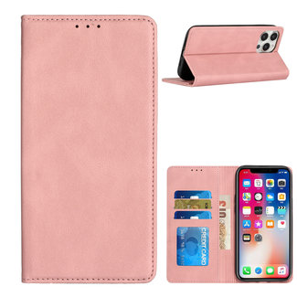 For Apple For Apple iPhone 12 & iPhone 12 Pro Wallet Premium PU Vegan Leather ID Card Money Holder with Magnetic Closure