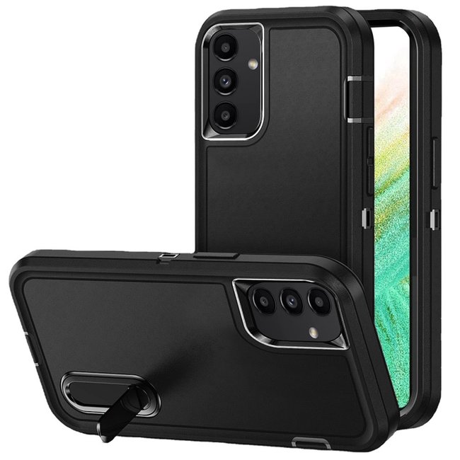 For Samsung For Samsung Galaxy A14 5G PEAK 3in1 Toughest Hybrid with Stand Cover Case