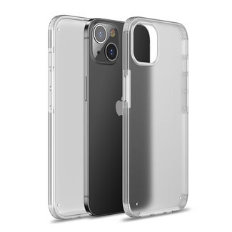 For Apple For Apple iPhone 13 6.1 High Quality Sleek Bumper Transparent Shockproof Hybrid Case Cover