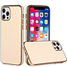 For Apple For Apple iPhone 13 6.1 Electroplated Fashion Solid Color TPU Case Cover