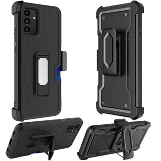 For Samsung For Samsung Galaxy A54 CARD Holster with Kickstand Clip Hybrid Case Cover