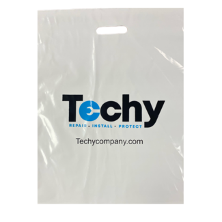 Techy Techy Plastic Bags 20'' 16''