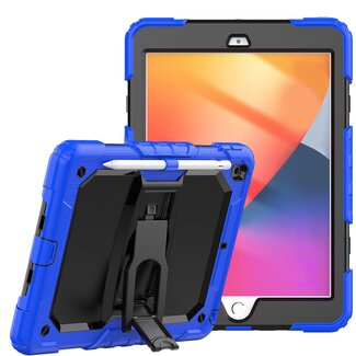 For Apple For Apple iPad 9th Gen 10.2 inch (2021) Heavy Duty Full Body Rugged Tablet Kickstand Case Cover