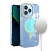 For Apple For Apple iPhone 11 (XI6.1) Premium Matching Magnetic Circle & Camera Edge Color Chrome Hybrid Design