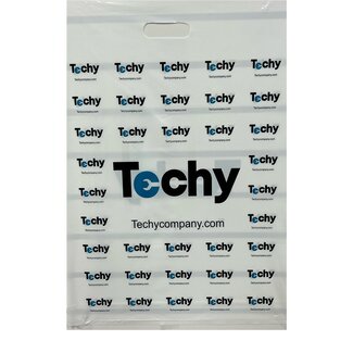 Techy Techy Plastic Bags 24'' 18''
