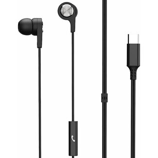 Techy Inmotion wired earphones , usb- c , silicon tip