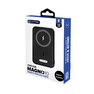 unno Magno 10 Magnetic Wireless power Bank 10000MAH
