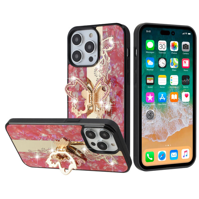 For Apple For Apple iPhone 11 (XI6.1) SPLENDID Diamond Glitter Ornaments Engraving Case Cover