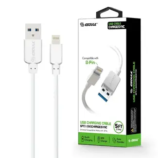 Esoulk Esoulk 5ft Faster Speed Charging Cable For IOS