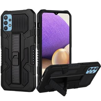 For Samsung For Samsung Galaxy A32 5G Rocker Kickstand Tough Shockproof Hybrid Case Cover