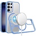 For Samsung For Samsung Galaxy s25/s24 Greatest Clear Acrylic Thick Metal Button Hybrid