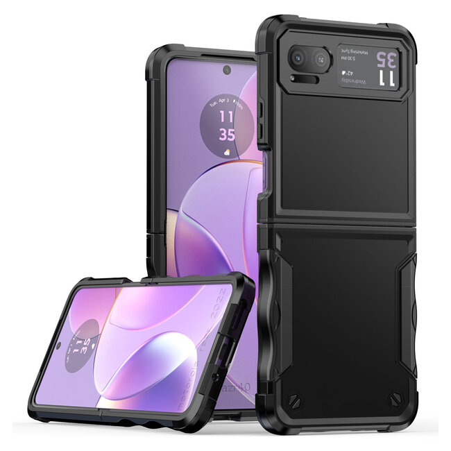 Motorola For Motorola Razr 2023 Exquisite Tough Shockproof Hybrid Case Cover