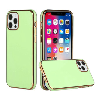 For Apple For Apple iPhone 13 Pro Electroplated Fashion Solid Color TPU Case Cover