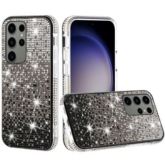 For Samsung For Samsung Galaxy s24 Party Diamond Bumper Bling Hybrid Case Cover