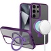 For Samsung For Samsung Galaxy s24 Ultra Skin Touch Feel HQ Magnetic Circle Kickstand Hybrid