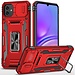 For Samsung For Samsung Galaxy A05 Utter Tough Metal Ring Movable Camera Window Hybrid Case Cover