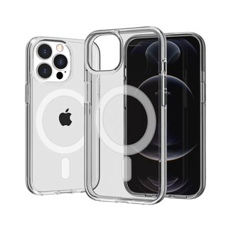 For Apple For Apple iPhone XR Sturdy Ultra Magnetic Circle Thick 3mm Transparent Hybrid Case Cover