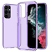 For Samsung For Samsung Galaxy S23 Plus Sturdy Ultra Thick 3mm Transparent Hybrid Case Cover