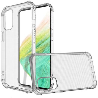 For Samsung For Samsung A54 Simple Basic Minimalistic Transparent Clear Thick TPU Case Cover