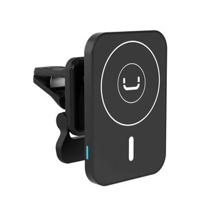 unno Air Vent Cell Phone Holder with Magnetic Wireless Charger 15W