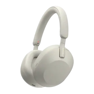 Techy Sony WH-1000XM5 Noise-Canceling Wireless Over-Ear Headphones Beige Open Box