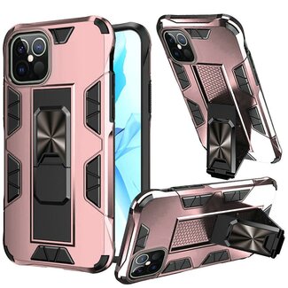 For Apple For Apple iPhone 13 6.1 Optimum Magnetic RingStand Case Cover