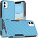 For Apple For Apple iPhone 11 (XI6.1) Noble lined shockproof dual layer hybrid