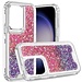 For Samsung For Samsung Galaxy s24 Plus Epoxy Sticker Glitter 3in1 Shockproof Transparent Hybrid Case