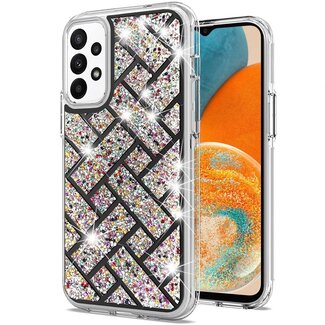 For Samsung For Samsung Galaxy A23 5G Bling Hybrid Case Cover