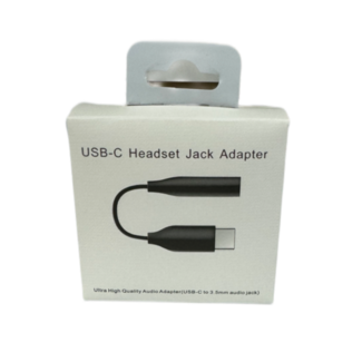 Techy Type C To 3.5MM Stereo/Headphones Adapter (Audio Only, No Mic)