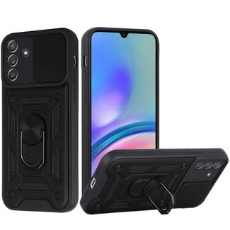 For Samsung For Samsung Galaxy A05s ELITE Camera Push Magnetic Ring Stand Hybrid Case Cover