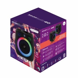 unno Sound Blast 40  TWS  Party Speaker with LED Lights and Microphone