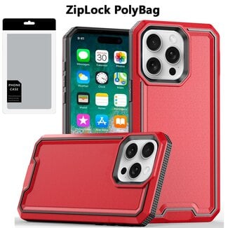 For Apple [PolyBag] For Apple iPhone 16 Pro Max 6.9 inch Rank Tough Strong Modern Fused Hybrid