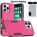 For Apple [PolyBag] For Apple iPhone 16 Pro Max 6.9 inch Noble lined shockproof dual layer hybrid