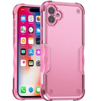 For Apple For Apple iPhone 16 6.1 inch Exquisite Tough Shockproof Hybrid Case Cover